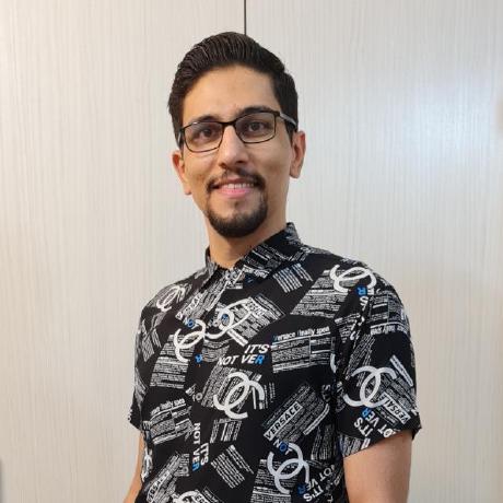 Professional headshot of Reza Bozorgi, Senior Full-stack AI Engineer, wearing glasses and a patterned shirt, smiling at the camera